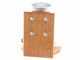 Eschenfelder 1220 alluminio 150g - Flockenquetsche Wandmodell mit Edelstahlwalzen