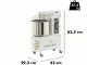 Spiralkneter SPIRALMAC SV8 ROYAL HH - mit 10 Geschwindigkeitensstufen - 8 Kg - hohe Hydratation