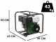 Benzin-Motorpumpe Greenbay GB-HPWP 80 - Hohe F&ouml;rderh&ouml;he - mit 80 mm Anschlussst&uuml;cken