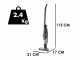 Stielstaubsauger BISSELL MultiREACH Essential - 18V - Stabstaubsauger und Handreiniger - 2in1