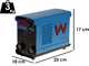 Inverter-MMA-Elektrodenschwei&szlig;ger&auml;t Awelco AX200 - mit MMA-Kit - Zyklus 30%200A