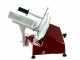 FAC S220 Rot - Aufschnittmaschine - 220 mm Klinge - mit Schleifaufsatz - 185W