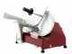FAC S220 Rot - Aufschnittmaschine - 220 mm Klinge - mit Schleifaufsatz - 185W