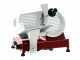 FAC S220 Rot - Aufschnittmaschine - 220 mm Klinge - mit Schleifaufsatz - 185W