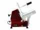 FAC S220 Rot - Aufschnittmaschine - 220 mm Klinge - mit Schleifaufsatz - 185W