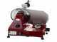 FAC S220 Rot - Aufschnittmaschine - 220 mm Klinge - mit Schleifaufsatz - 185W