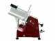 FAC S220 Rot - Aufschnittmaschine - 220 mm Klinge - mit Schleifaufsatz - 185W