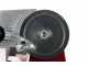 FAC S220 Rot - Aufschnittmaschine - 220 mm Klinge - mit Schleifaufsatz - 185W