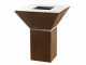 Holzkohlegrill COLORADO - 80x80 cm Grillrost - Geh&auml;use komplett aus Corten