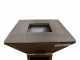 Holzkohlegrill COLORADO - 80x80 cm Grillrost - Geh&auml;use komplett aus Corten