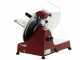 FAC F 300 R ROT - Schwerkraft-Aufschnittmaschine  - Messer 300 mm - aus lackiertem Aluminium