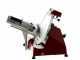 FAC F 300 R ROT - Schwerkraft-Aufschnittmaschine  - Messer 300 mm - aus lackiertem Aluminium