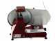 FAC F 300 R ROT - Schwerkraft-Aufschnittmaschine  - Messer 300 mm - aus lackiertem Aluminium