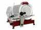 FAC F 300 R ROT - Schwerkraft-Aufschnittmaschine  - Messer 300 mm - aus lackiertem Aluminium