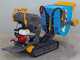 Raupendumper EuroMech EM500H-Dump &amp; Shovel - 500 kg Dumper Mulde mit hydraulischem Kippsystem mit Schaufel
