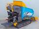 EuroMech EM500L Dump &amp; Shovel &ndash; Raupendumper mit hydraulischer Kippmulde und Schaufel 500 kg &ndash; Hydrostatischer Antrieb