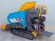 EuroMech EM500L Dump &amp; Shovel &ndash; Raupendumper mit hydraulischer Kippmulde und Schaufel 500 kg &ndash; Hydrostatischer Antrieb