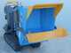 Raupendumper EuroMech EM500L-Dump &amp; Shovel - 500 kg Dumper Mulde mit hydraulischem Kippsystem und Schaufel