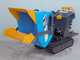 Raupendumper EuroMech EM500L-Dump &amp; Shovel - 500 kg Dumper Mulde mit hydraulischem Kippsystem und Schaufel