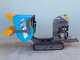 Raupendumper EuroMech EM500L-Dump &amp; Shovel - 500 kg Dumper Mulde mit hydraulischem Kippsystem und Schaufel