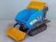Raupendumper EuroMech EM500L-Dump &amp; Shovel - 500 kg Dumper Mulde mit hydraulischem Kippsystem und Schaufel