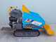 Raupendumper EuroMech EM500L-Dump &amp; Shovel - 500 kg Dumper Mulde mit hydraulischem Kippsystem und Schaufel