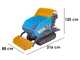 Raupendumper EuroMech EM500L-Dump &amp; Shovel - 500 kg Dumper Mulde mit hydraulischem Kippsystem und Schaufel