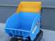 Raupendumper EuroMech EM500L-Dump - hydraulisch Dumper Mulde 500 kg