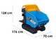Raupendumper EuroMech EM500L-Dump - hydraulisch Dumper Mulde 500 kg