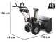 BlackStone  B-ST 61 LWE - Benzin-Schneefr&auml;se - Loncin H200