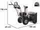 BlackStone  B-ST 61 LWE - Schneefr&auml;se - mit Radantrieb - Fr&auml;se 61 cm