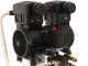 Kompressor Blackstone V-SBC50-15 mit 1,5 PS Motor - leise, oilless - mit senkrechtem 50 l Tank