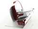 BERKEL Home Line HL250 ROT - Aufschnittmaschine mit Klinge aus verchromtem Stahl 250 mm