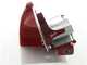 BERKEL Home Line HL250 ROT - Aufschnittmaschine mit Klinge aus verchromtem Stahl 250 mm