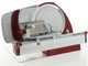BERKEL Home Line HL250 ROT - Aufschnittmaschine mit Klinge aus verchromtem Stahl 250 mm