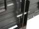 Heckcontainer Blackstone B-TB 140 f&uuml;r Traktoren - Kippbar - 3 abnehmbare Bordw&auml;nde