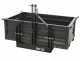Heckcontainer f&uuml;r Traktoren Blackstone B-TB 160 - kippbar - 3 Bordw&auml;nde