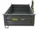 Heckcontainer Blackstone B-TB 200 - Kippbar -  3 abnehmbare Bordw&auml;nde