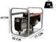 MOSA GE 8000 BBT - Benzin Stromerzeuger 6.4 kW - Dauerleistung 5.6 kW - 400V - Motor B&amp;S XR2100