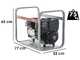 MOSA GE 7000 BBM - Benzin Stromerzeuger -  6 kW - Dauerleistung 5 kW - 230V