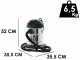 Trocken- und Nasssauger Comet CV 20 X - leise - Beh&auml;lter 20 lt - Serie Premium