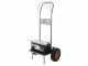 Elektrischer batteriebetriebener teleskopischer Olivenr&uuml;ttler Oliviero Flex Basic, Schaft aus Aluminium - 220/340 cm