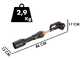 WORX NITRO WG585E - Akku-Laubbl&auml;ser - 2x20V/4Ah