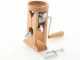 Schnitzer Campo 150g - Handflockenquetsche aus Buche mit Edelstahlwalzen 