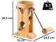 Schnitzer Campo 150g - Handflockenquetsche aus Buche mit Steinwalzen