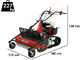 Benassi T900HD - Professioneller Raupen-Schlegelmulcher mit  Y-Messern - Hondamotor GX390