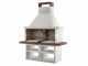 Palazzetti Argos - Grillkamin aus Beton - 3 in 1