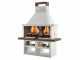 Palazzetti Argos - Grillkamin aus Beton - 3 in 1