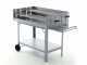 Royal Food CB 550S - Holzkohlegrill - mit doppeltem Grillrost aus Edelstahl