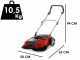 Einhell TE-SW 18/610 Li S - Akku-Kehrmaschine mit Fangkorb - AKKU UND LADEGER&Auml;T NICHT ENTHALTEN